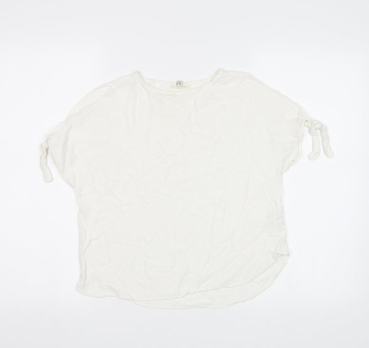 River Island Womens White   Basic Blouse Size 10
