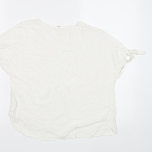 River Island Womens White   Basic Blouse Size 10