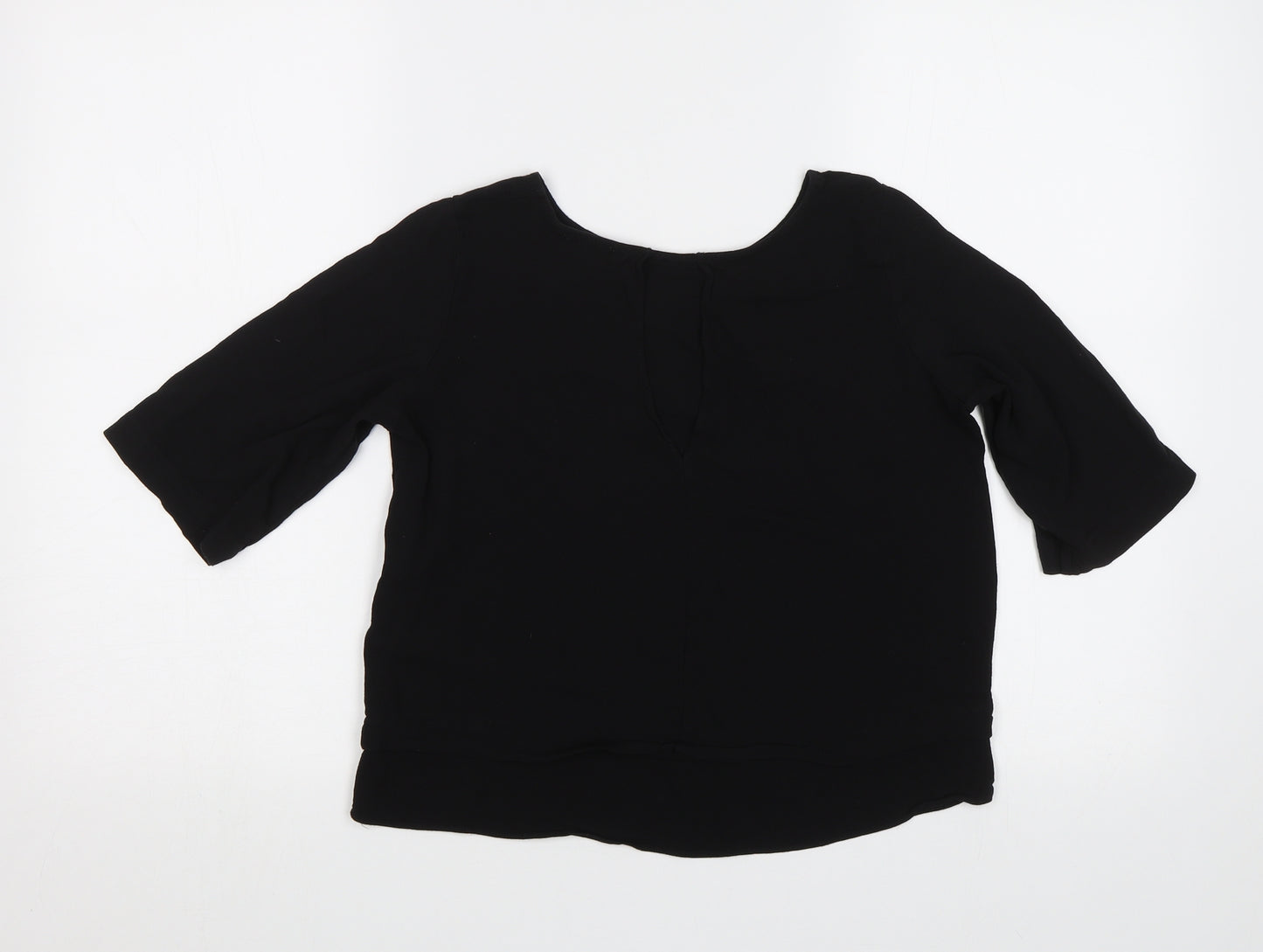 River Island Womens Black   Basic Blouse Size 10