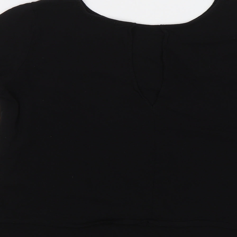 River Island Womens Black   Basic Blouse Size 10