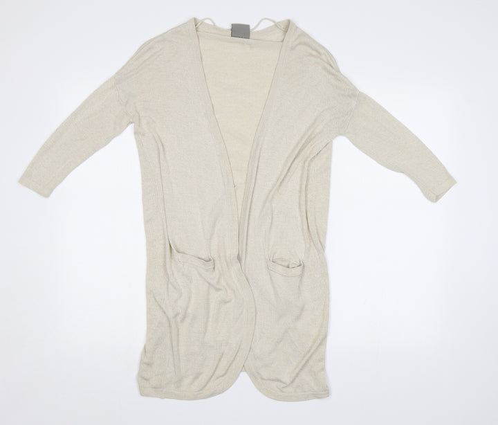 VERO MODA Womens Beige   Cardigan Jumper Size XS