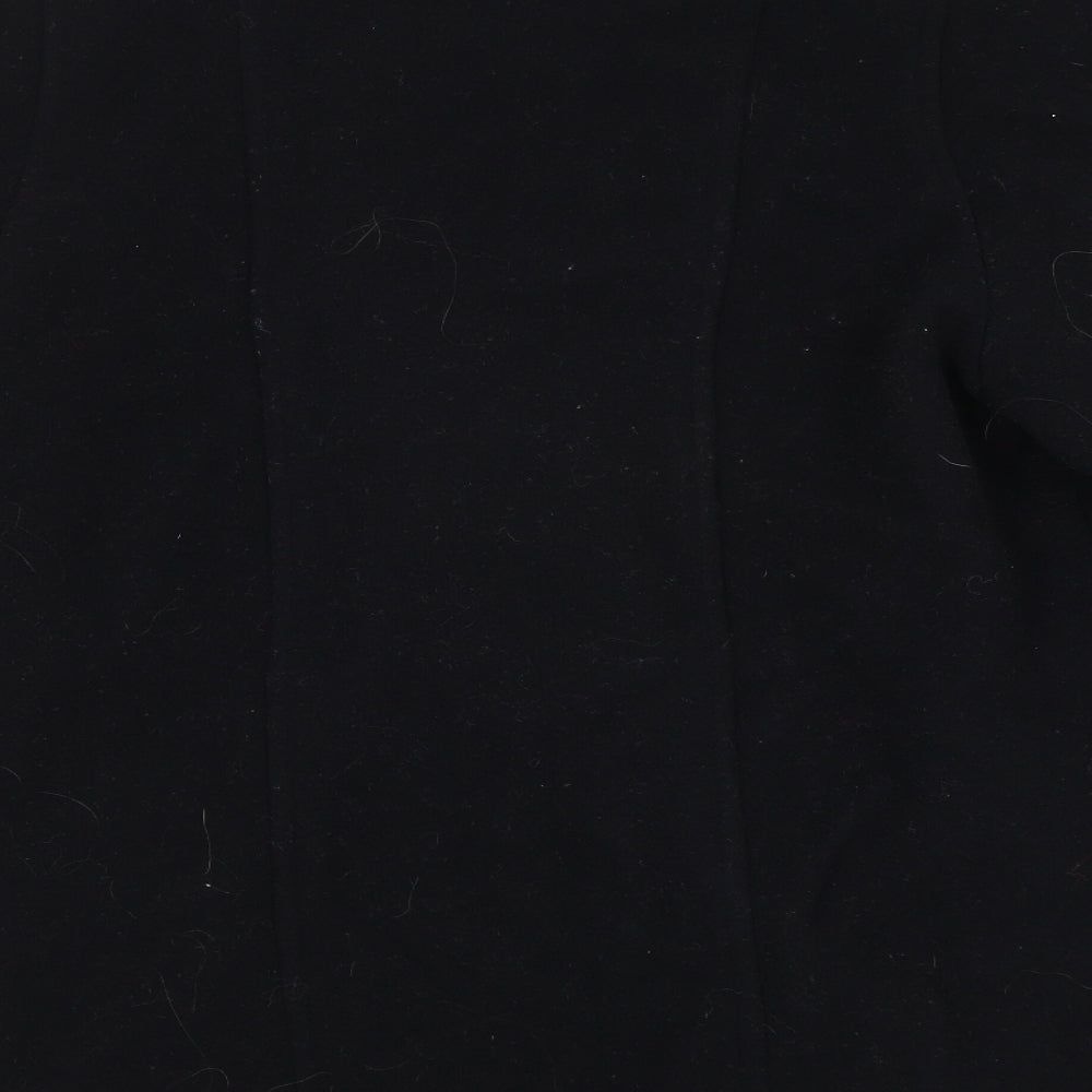 Berkertex Womens Black   Pea Coat Coat Size 14