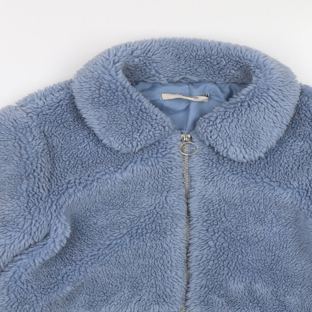 George Girls Blue   Jacket  Size 10-11 Years