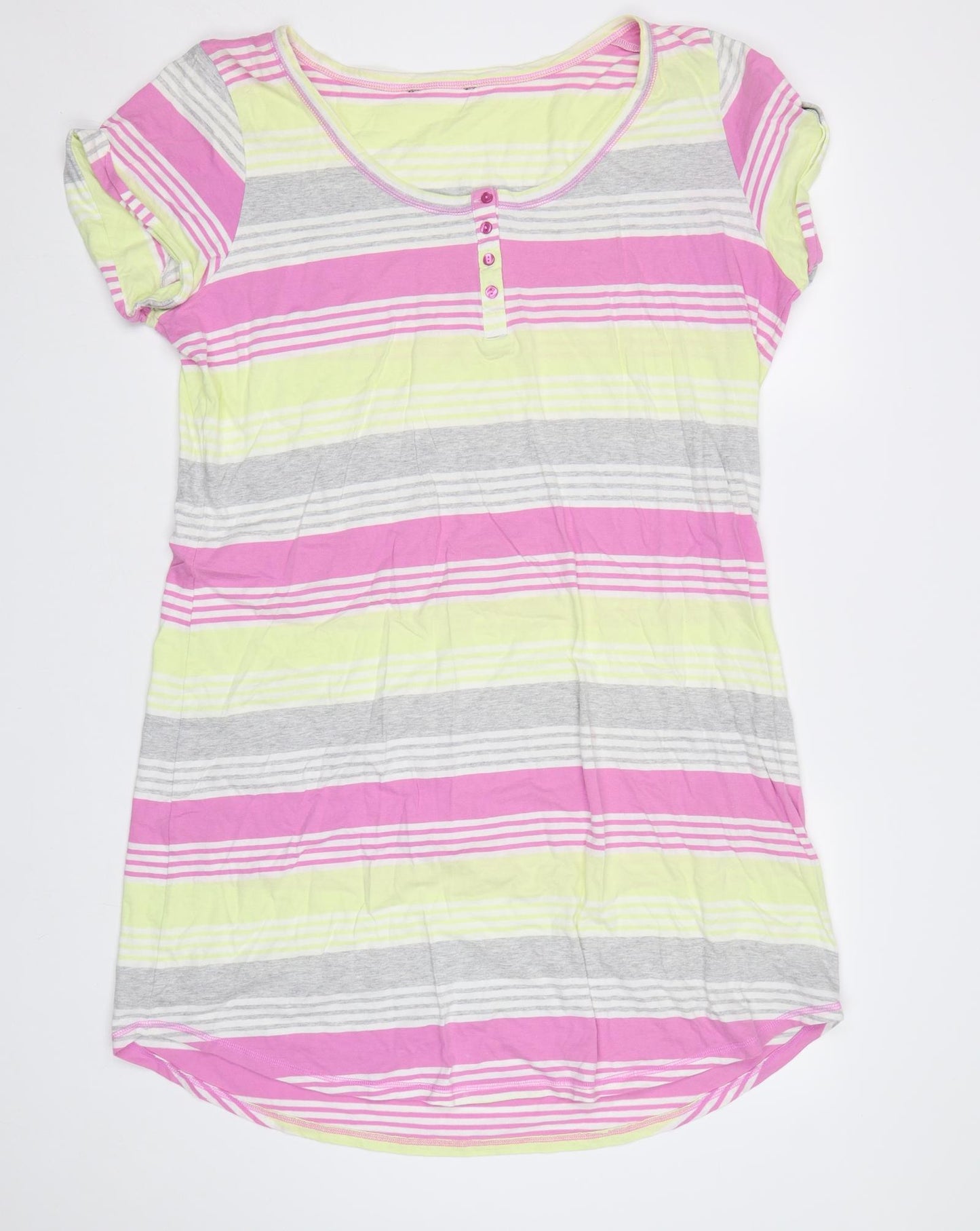 TU Womens Multicoloured Striped  T-Shirt Dress  Size 20