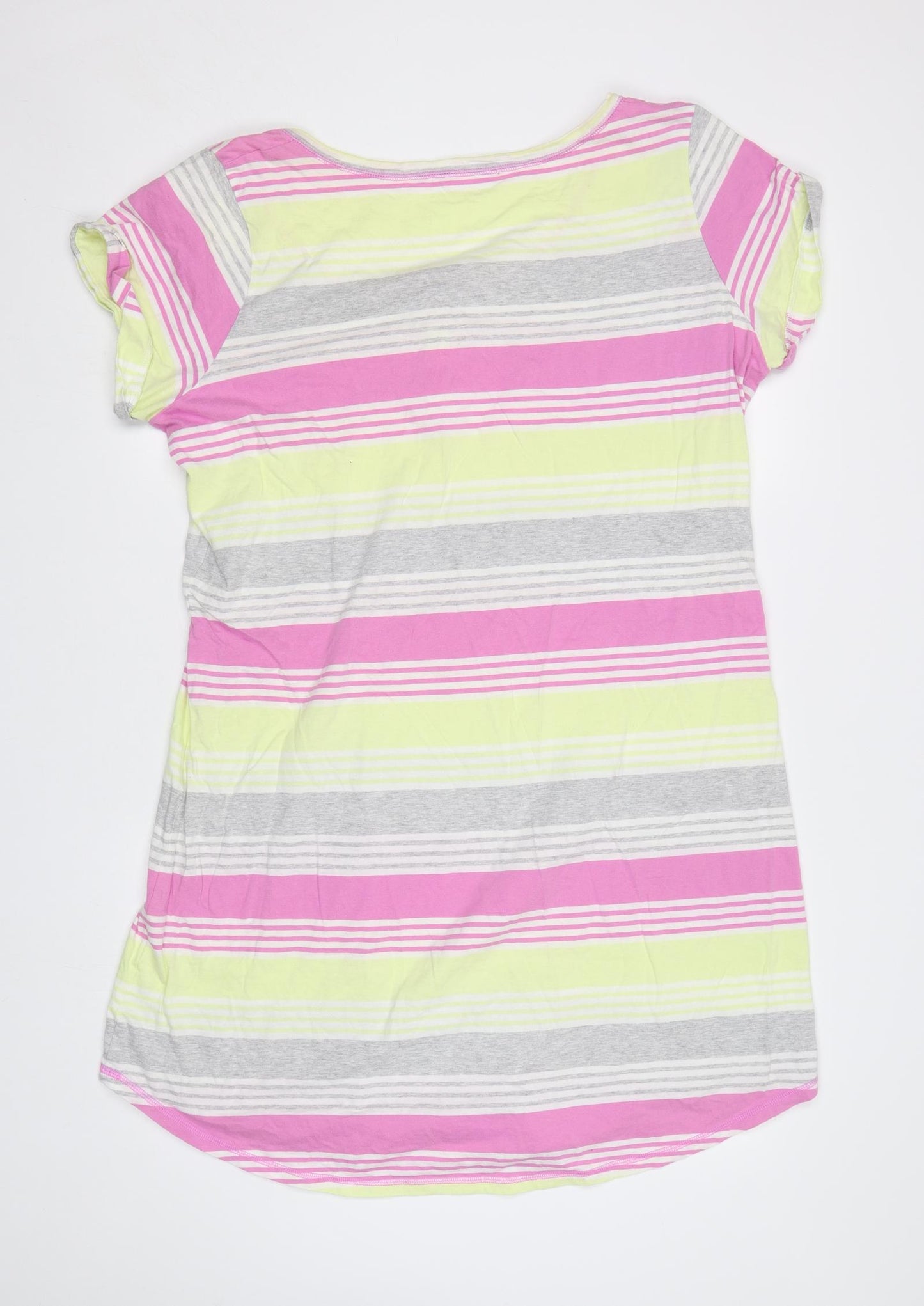 TU Womens Multicoloured Striped  T-Shirt Dress  Size 20