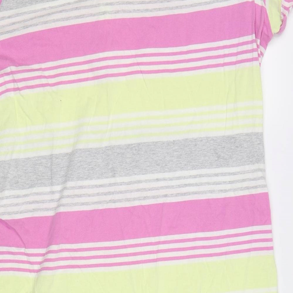 TU Womens Multicoloured Striped  T-Shirt Dress  Size 20