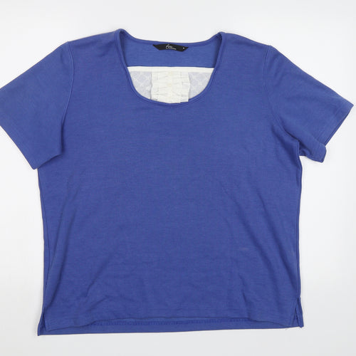BM Womens Blue   Basic Blouse Size M