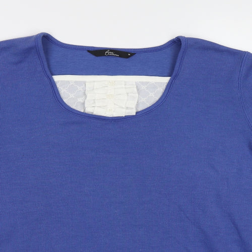 BM Womens Blue   Basic Blouse Size M