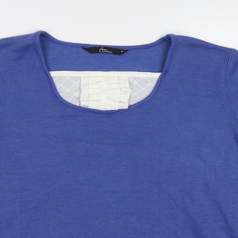 BM Womens Blue   Basic Blouse Size M