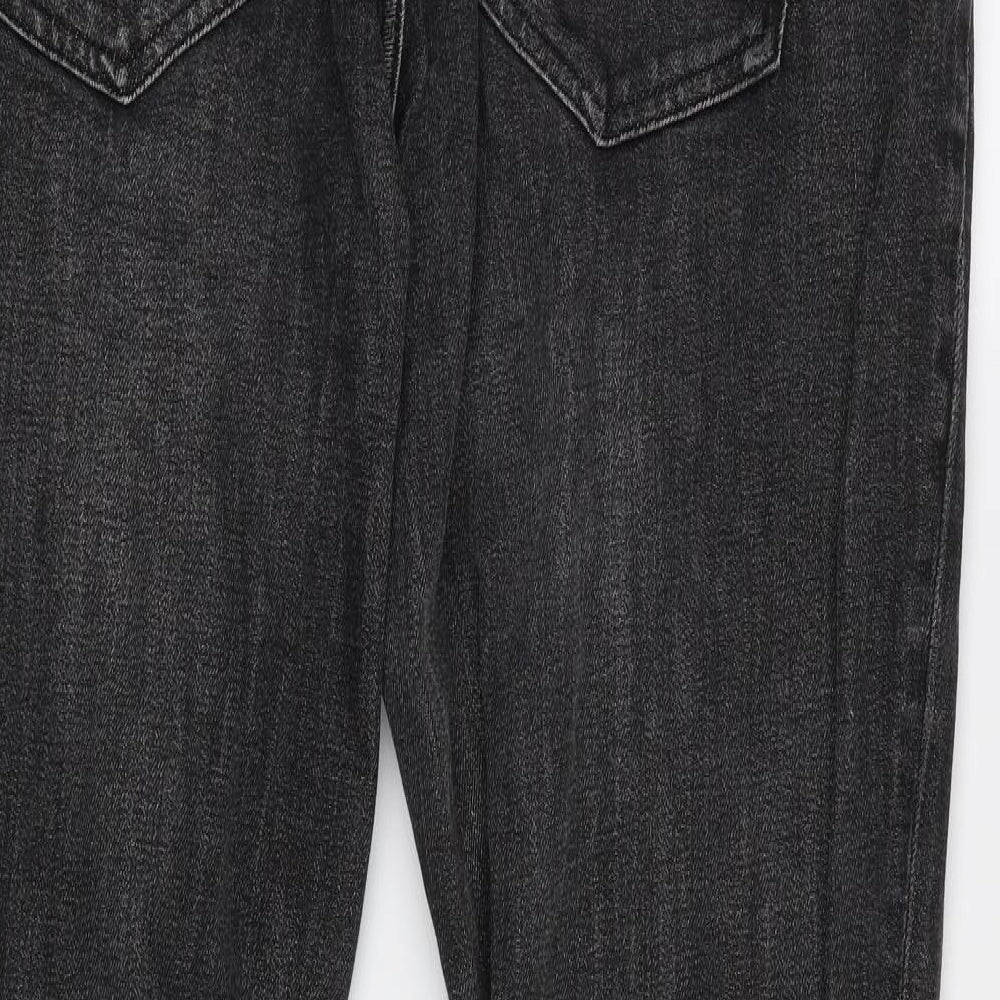 NEXT Mens Grey   Bootcut Jeans Size 38 L31 in