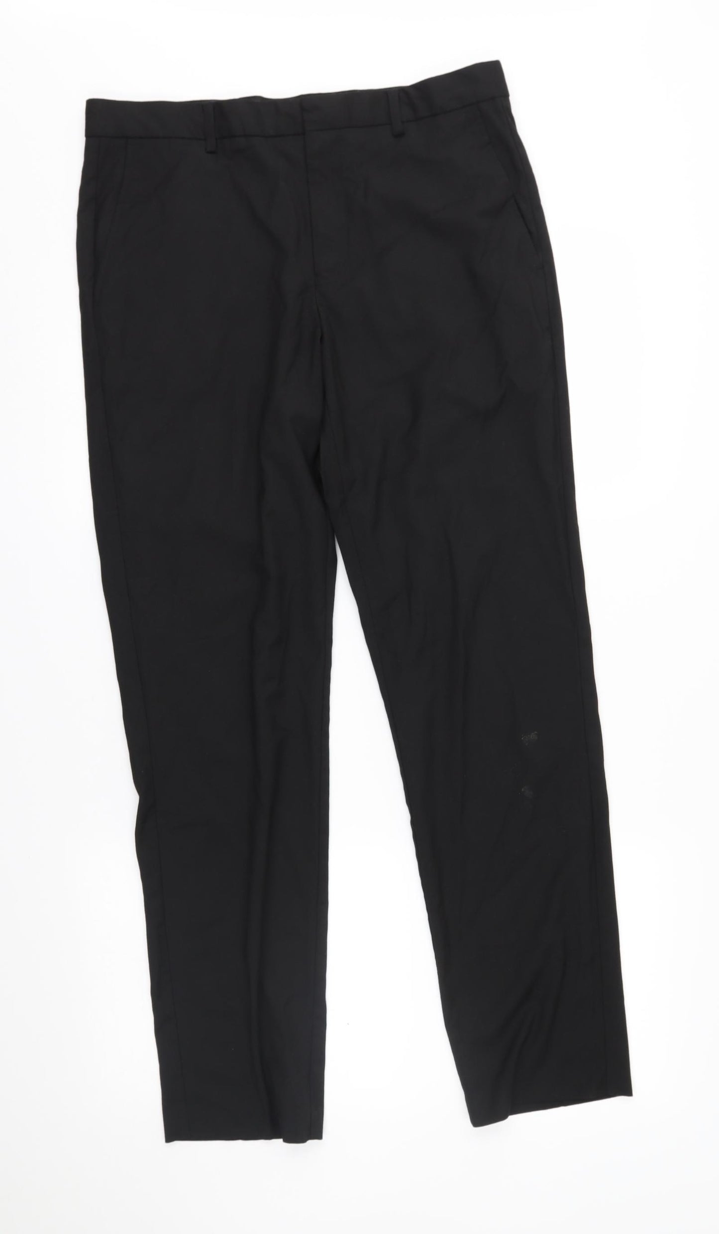 Burton Mens Black    Suit Trousers  L31 in