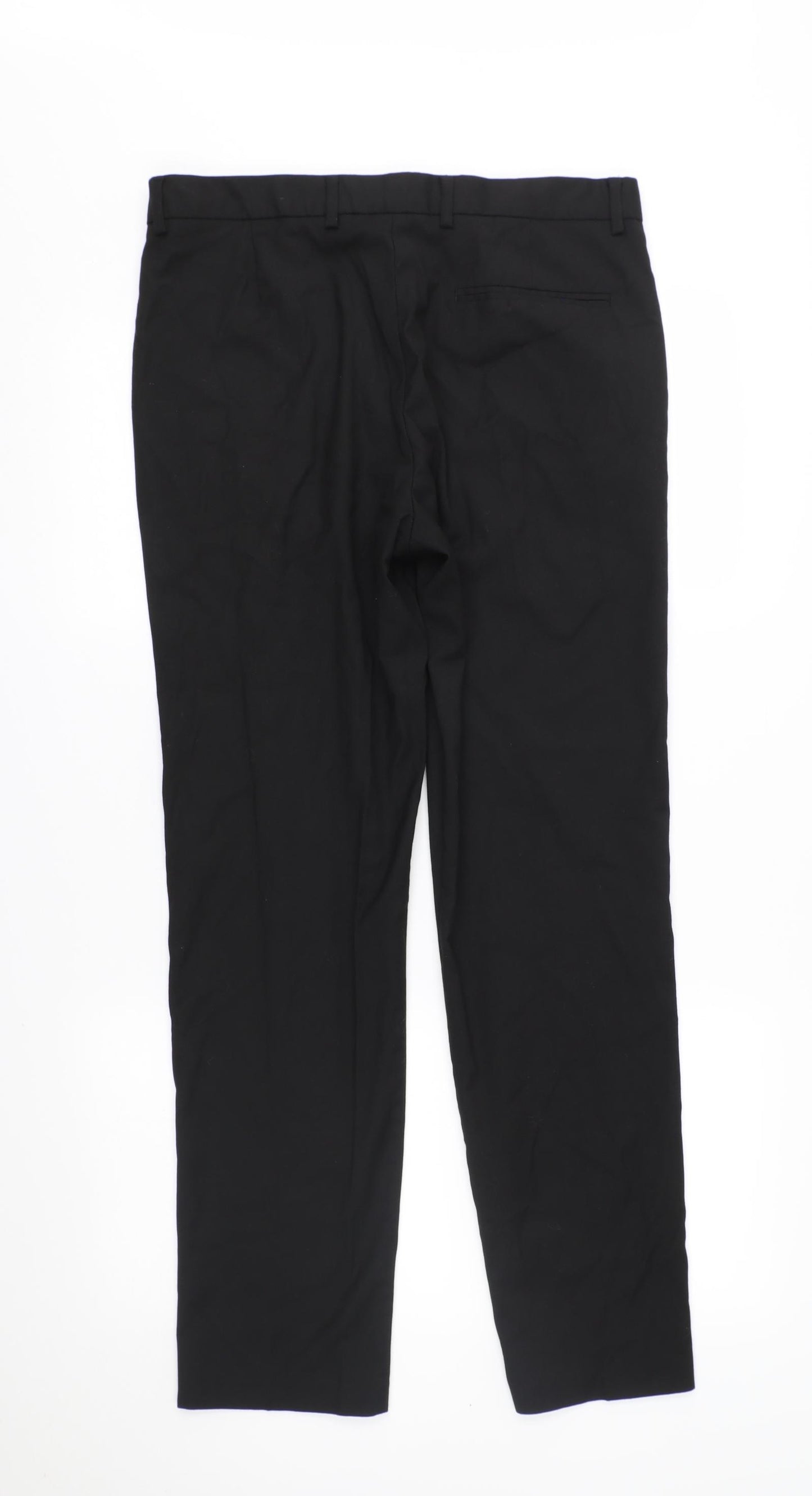 Burton Mens Black    Suit Trousers  L31 in