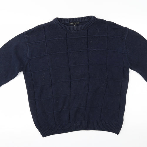 jason jones Mens Blue   Pullover Jumper Size M