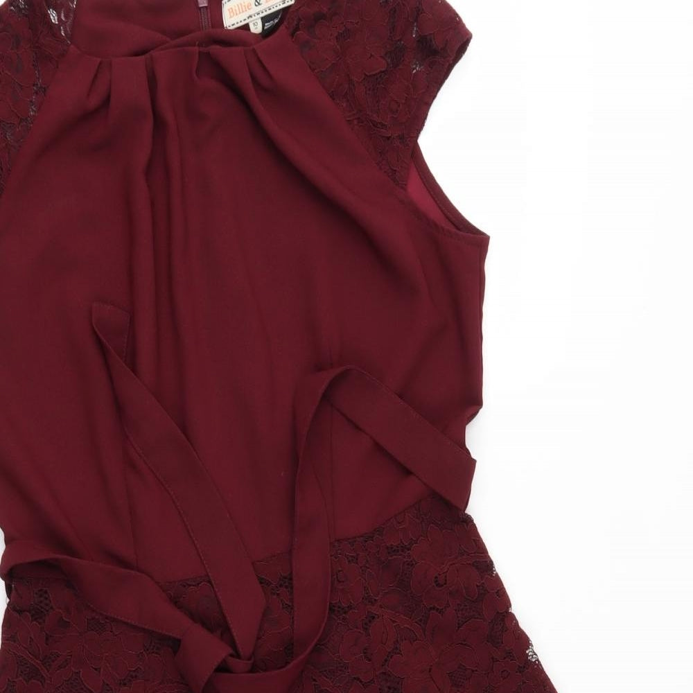 Dorothy Perkins Womens Red   Trapeze & Swing  Size 10