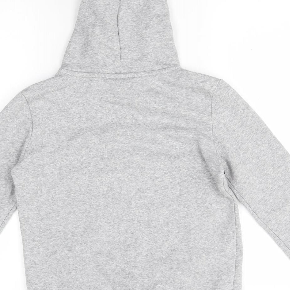 adidas Boys Grey   Pullover Hoodie Size 9-10 Years