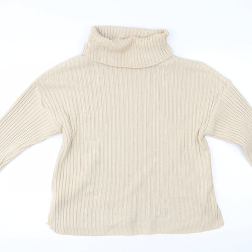 Preworn Womens Beige   Pullover Jumper Size M