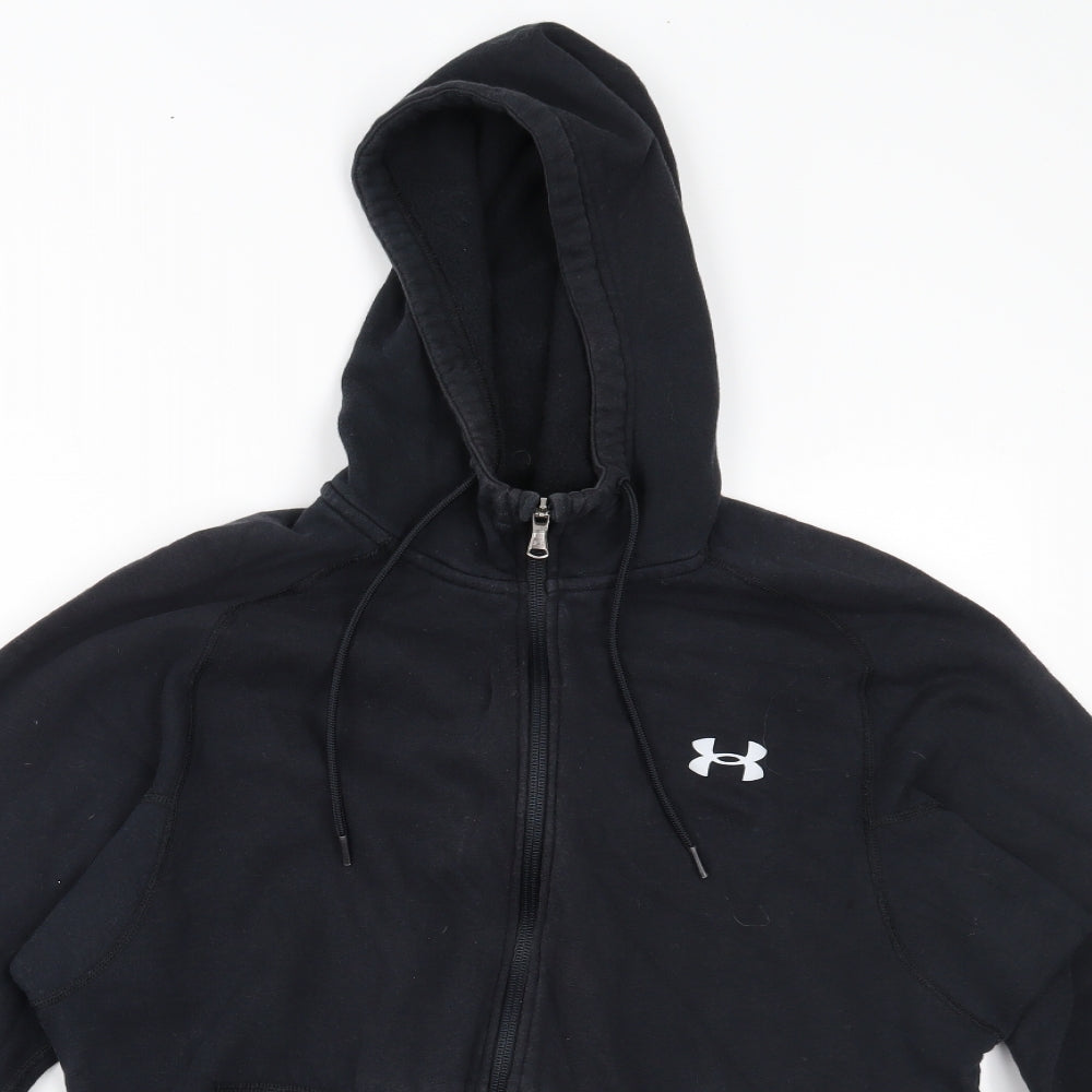 Under armour Mens Black   Full Zip Hoodie Size S