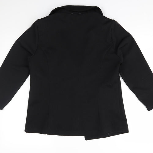 Papaya Womens Black   Jacket Blazer Size 14