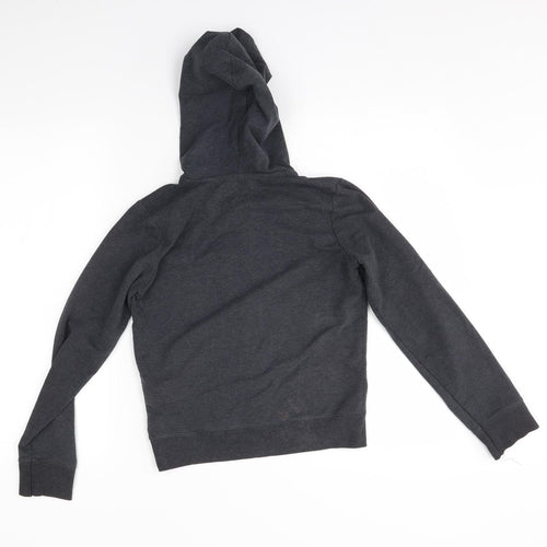 M&S Boys Grey   Full Zip Hoodie Size 11-12 Years