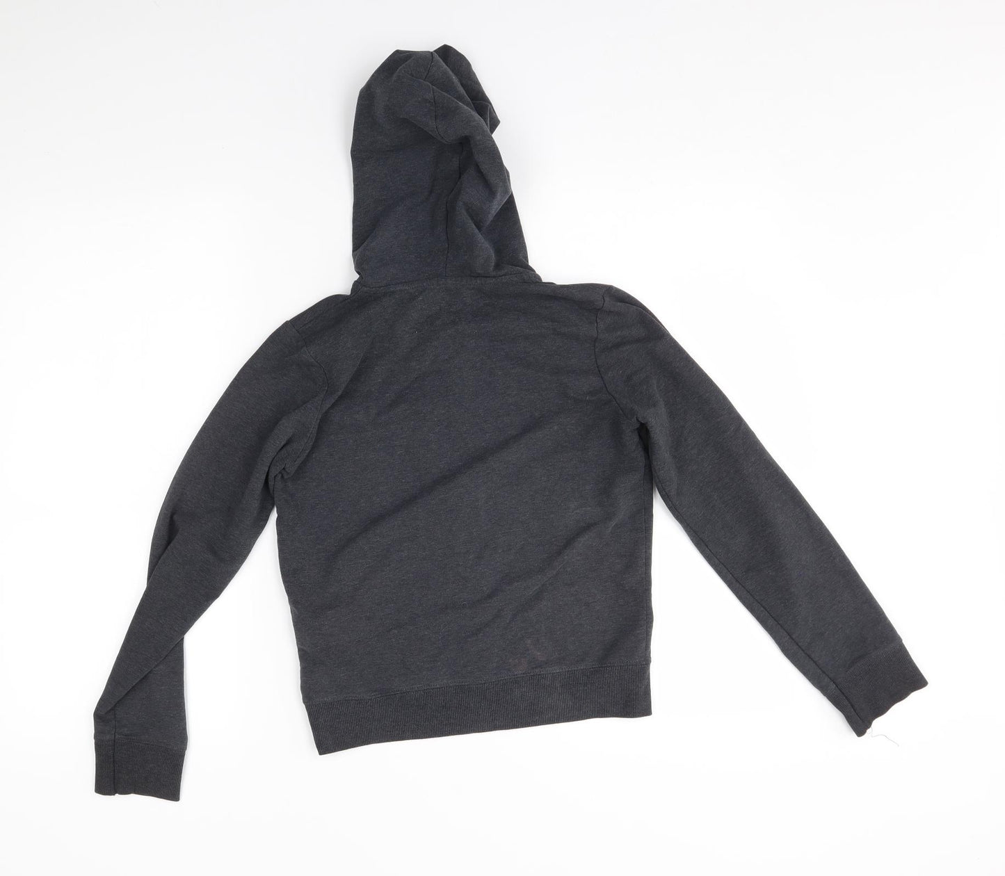 M&S Boys Grey   Full Zip Hoodie Size 11-12 Years