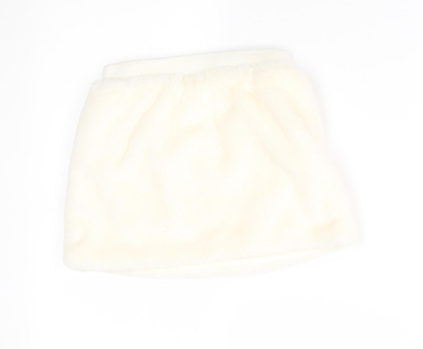 Preworn Girls Ivory   A-Line Skirt Size 5-6 Years