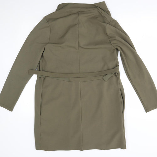 New Look Womens Green    Coatigan Size 10