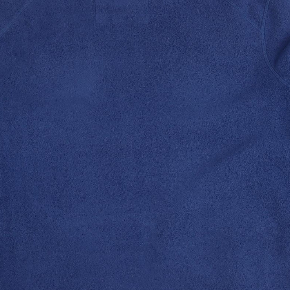 Weird Fish Mens Blue   Full Zip Sweatshirt Size M