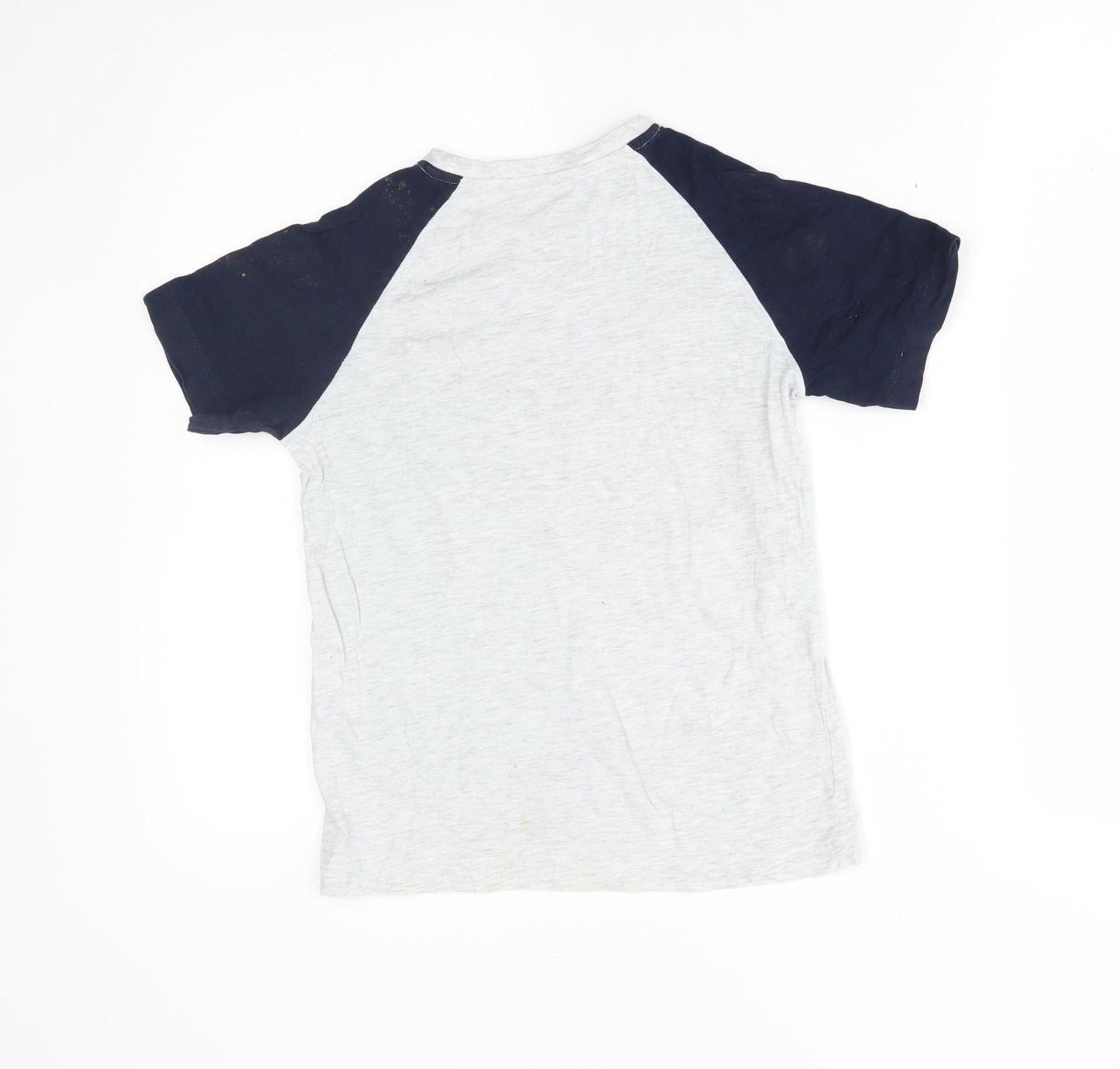 Matalan Boys Grey    Pyjama Top Size 10 Years  - adventure