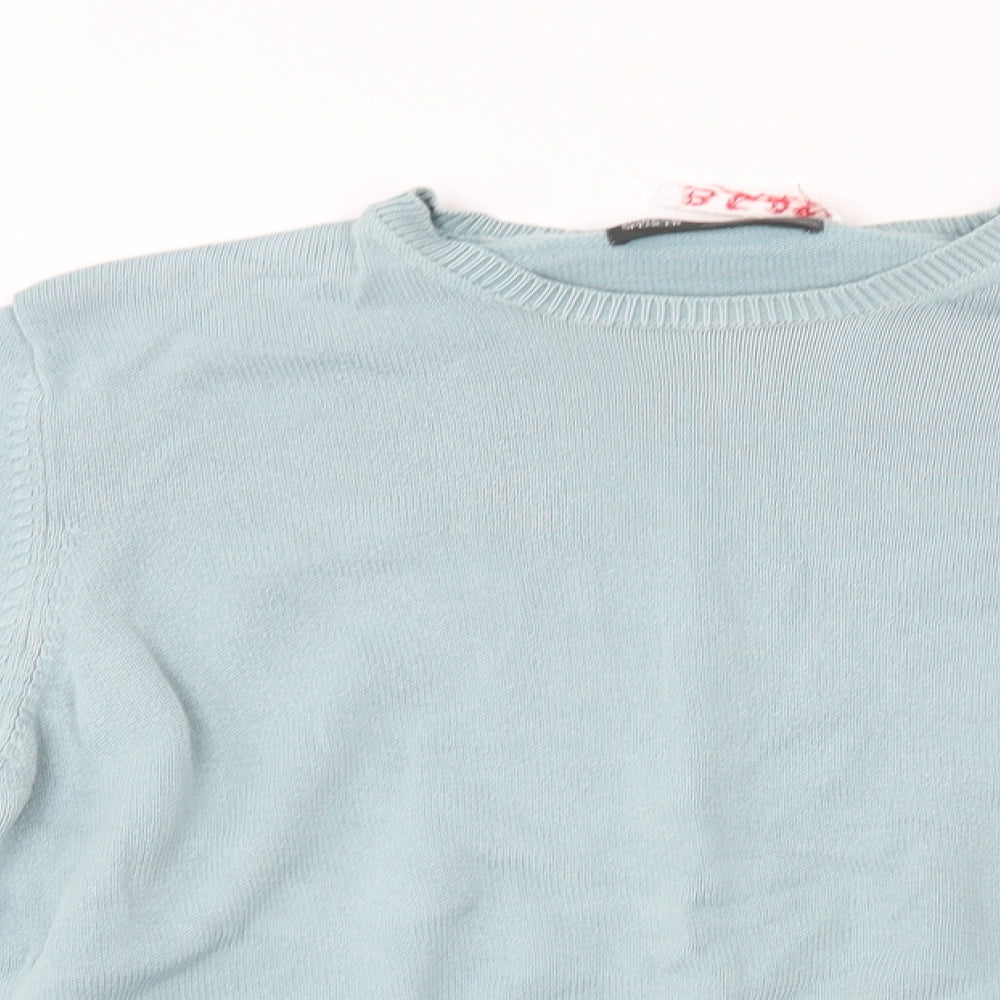 M&S Mens Blue   Pullover Jumper Size M
