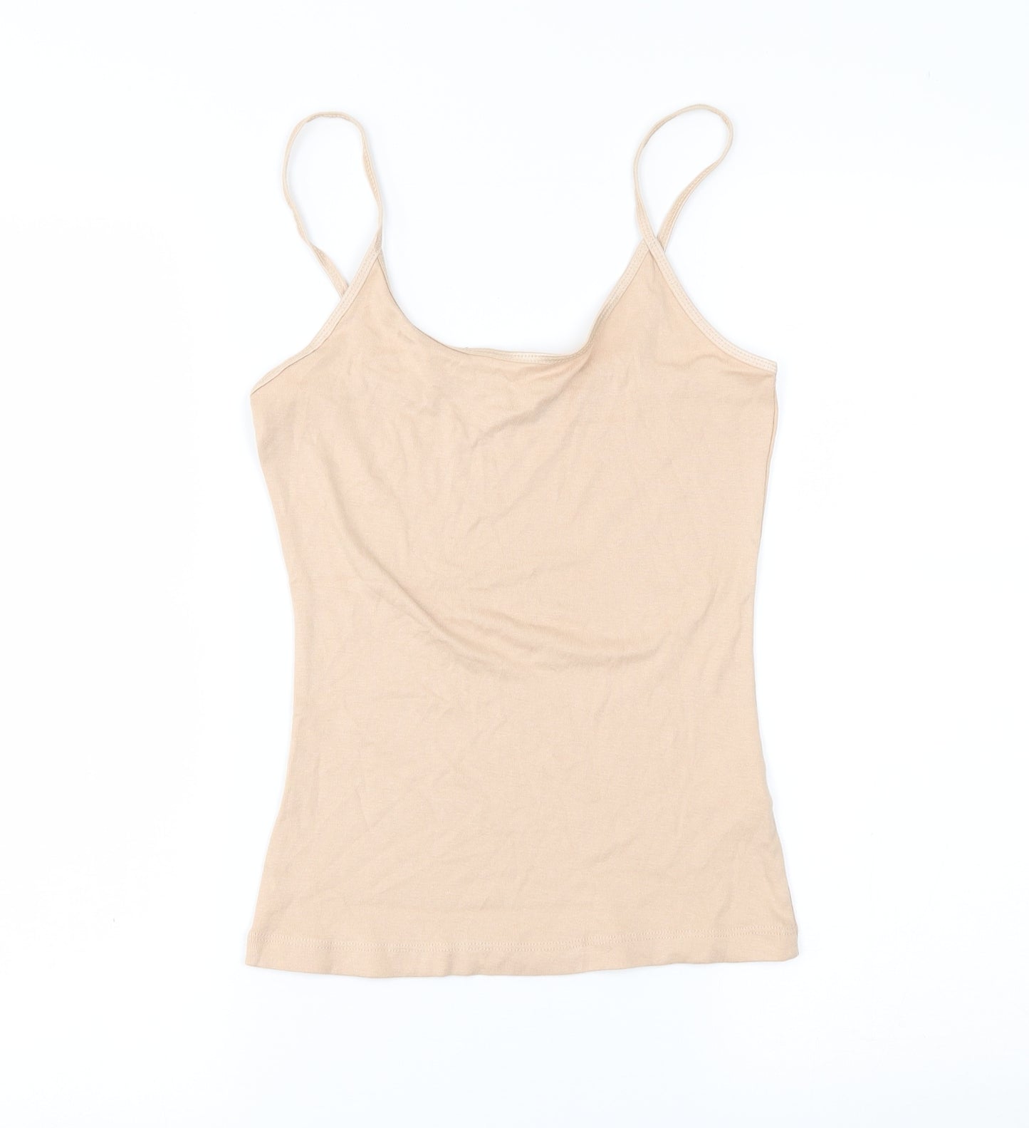 TU Womens Beige   Basic Tank Size 10