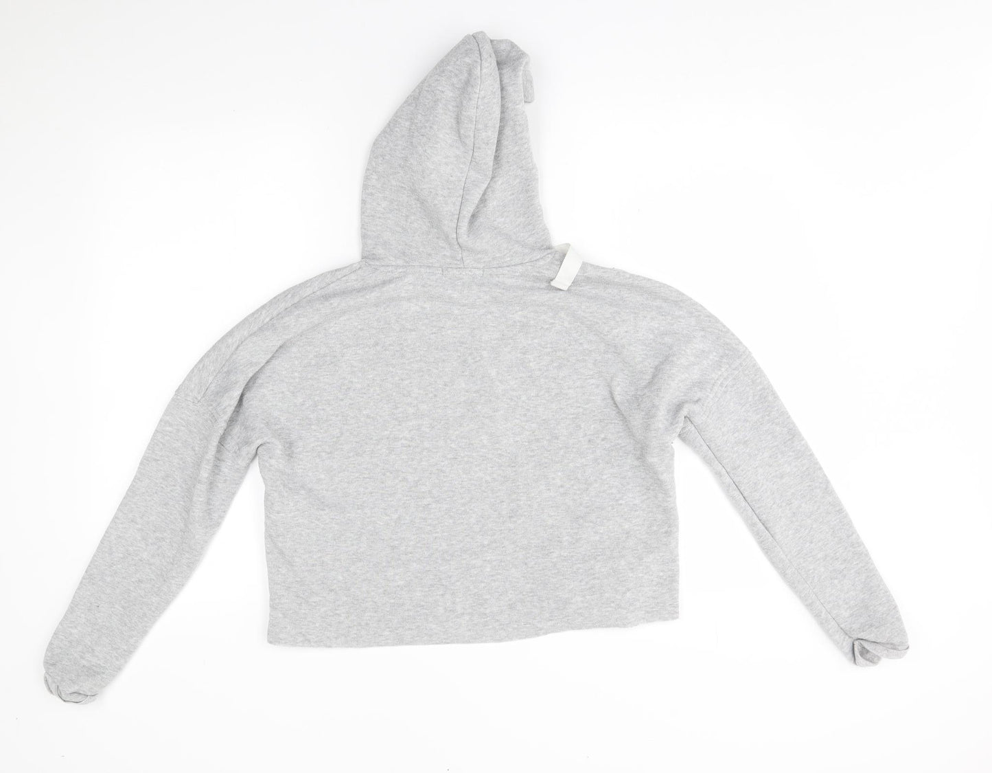 Primark Womens Grey   Pullover Hoodie Size 8  - cropped