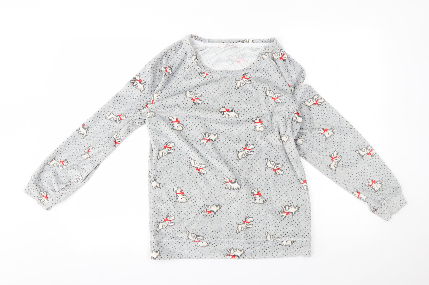 TU Womens Grey    Pyjama Top Size 8  - matching set