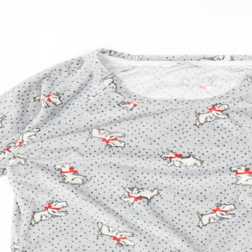 TU Womens Grey    Pyjama Top Size 8  - matching set