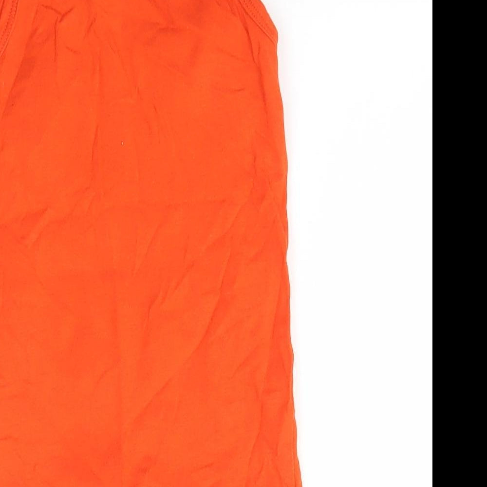 F&F Boys Orange   Basic Tank Size 3-4 Years  - Broom Car