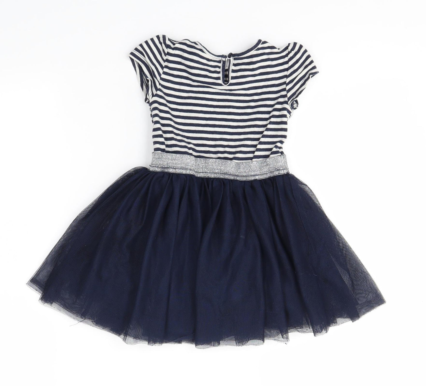 Young Dimension Girls Multicoloured Striped  A-Line  Size 2-3 Years