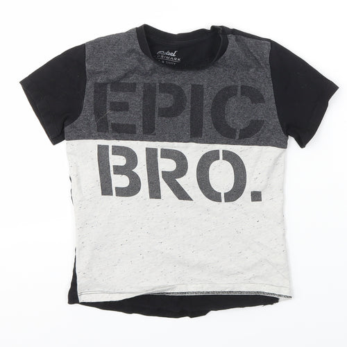 Primark Boys Multicoloured   Basic T-Shirt Size 5-6 Years