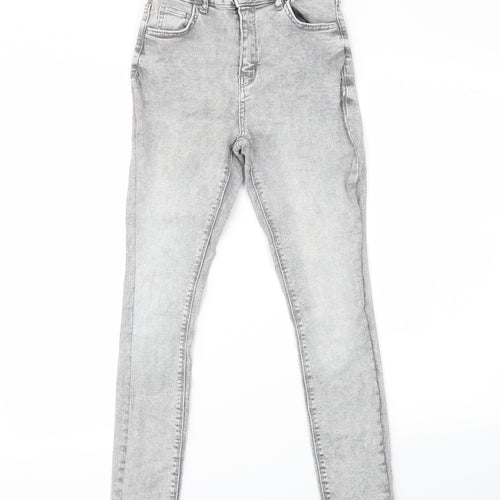 Denim Co Womens Grey   Skinny Jeans Size 10 L26 in