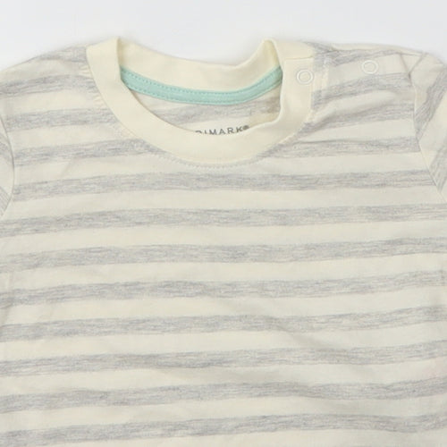 Primark  Multicoloured Striped  Basic T-Shirt Size 3-6 Months