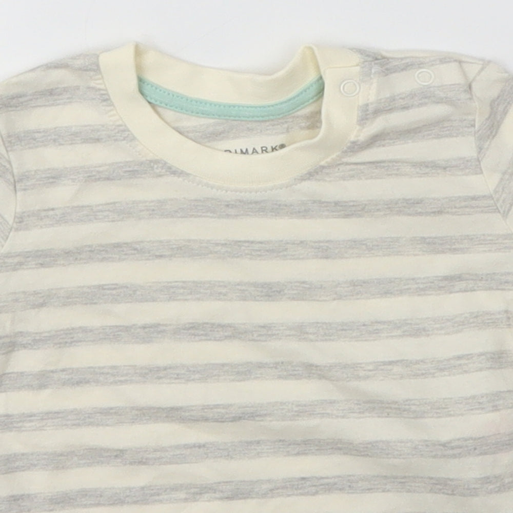 Primark  Multicoloured Striped  Basic T-Shirt Size 3-6 Months