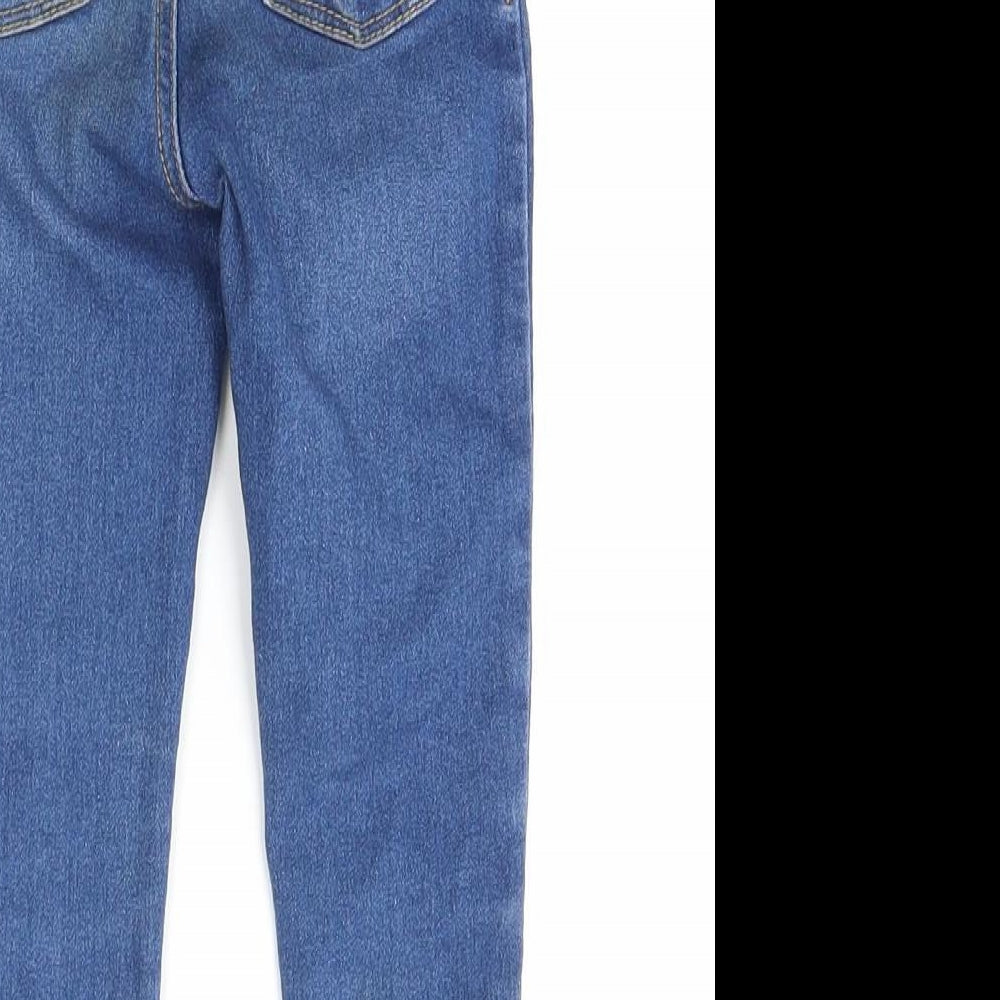 Levi's  Girls Blue  Denim Skinny Jeans Size 3-4 Years - Pull-On Jeggings
