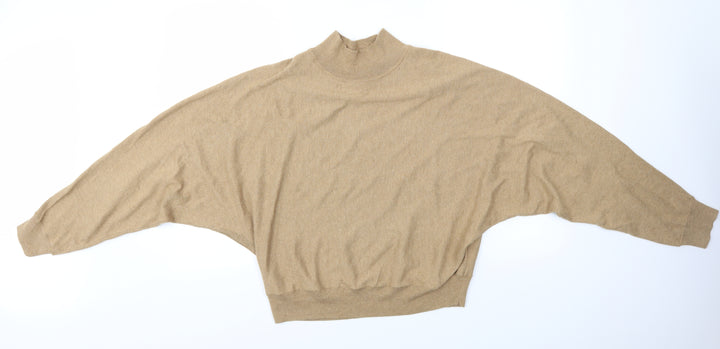 H&M Womens Brown Pullover Jumper Size L