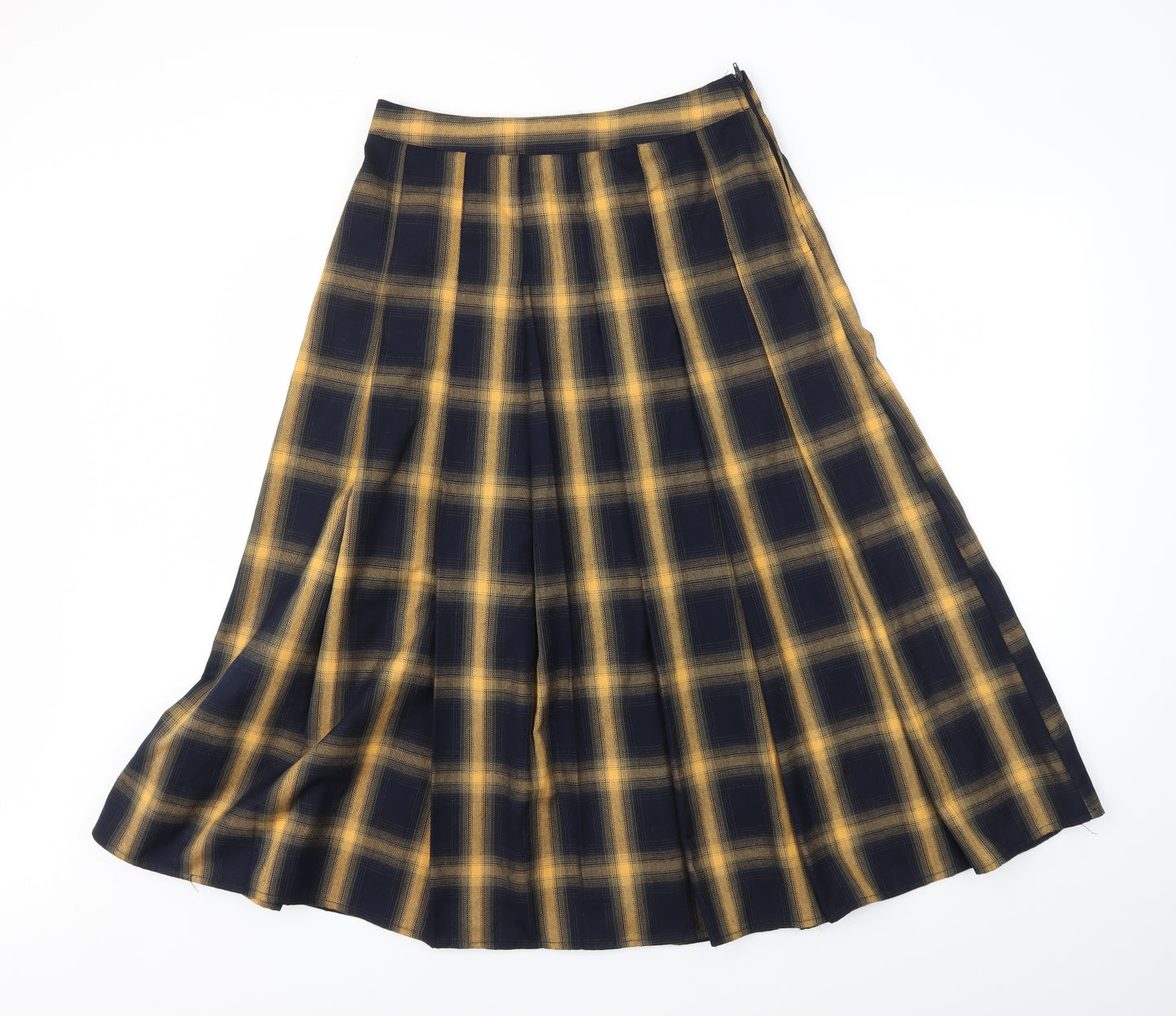 Primark Womens Multicoloured Check  A-Line Skirt Size 10