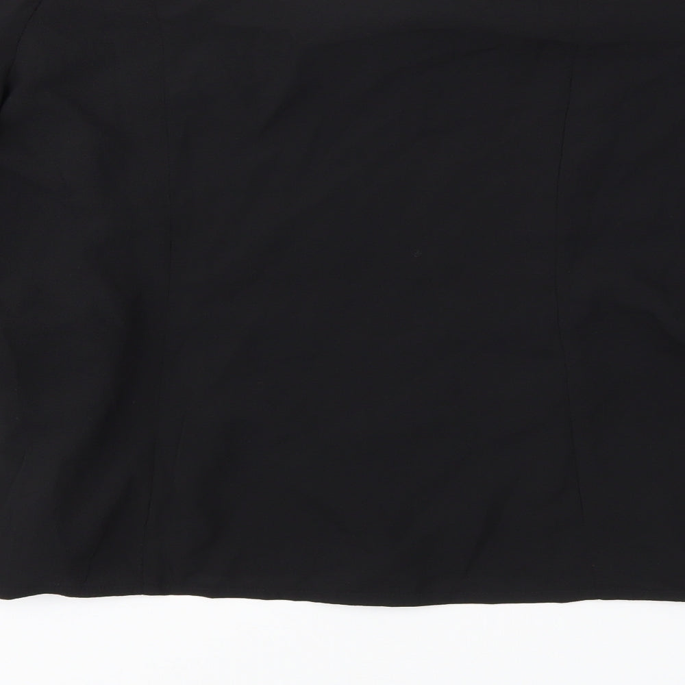GIRL IN MIND Womens Black    Blouse Size 16