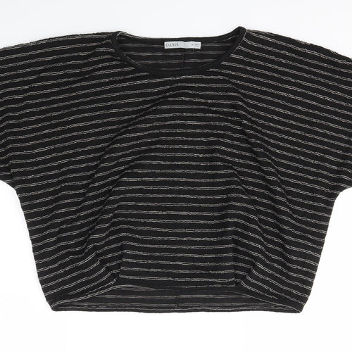 Oasis Womens Multicoloured Striped  Pullover Jumper Size M