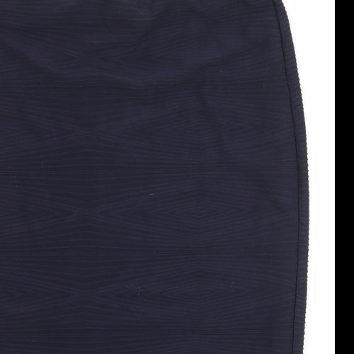 Debenhams Womens Beige   Straight & Pencil Skirt Size 12  - Ribbed