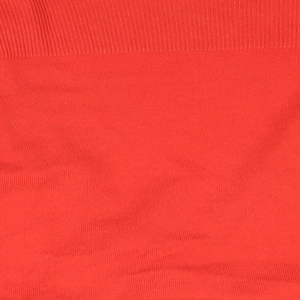 Wallis Womens Orange   Wrap Jumper Size M