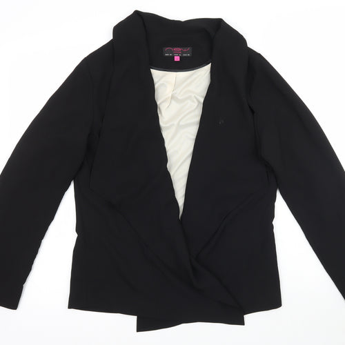 New Look Womens Black   Jacket Blazer Size 12  - Waterfall
