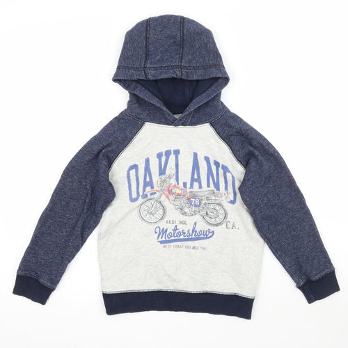 Palomia Boys Multicoloured   Pullover Hoodie Size 6 Years  - Motorbike