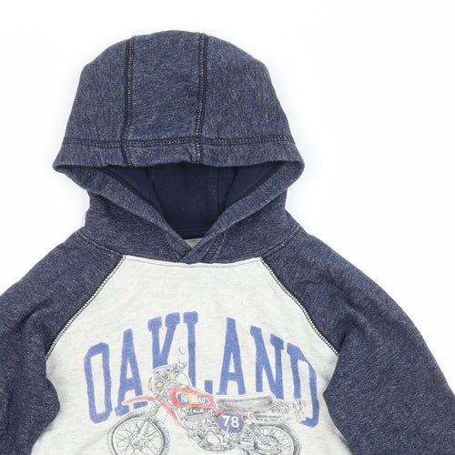 Palomia Boys Multicoloured   Pullover Hoodie Size 6 Years  - Motorbike