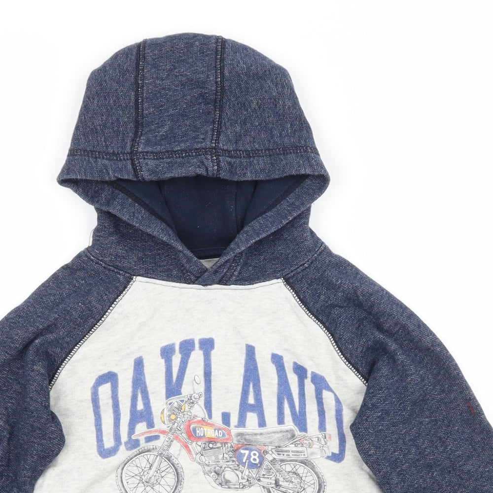 Palomia Boys Multicoloured   Pullover Hoodie Size 6 Years  - Motorbike